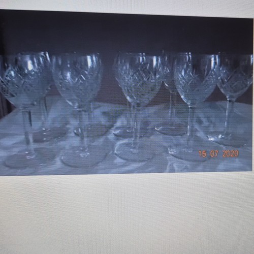 Verres cristal saint - 9,